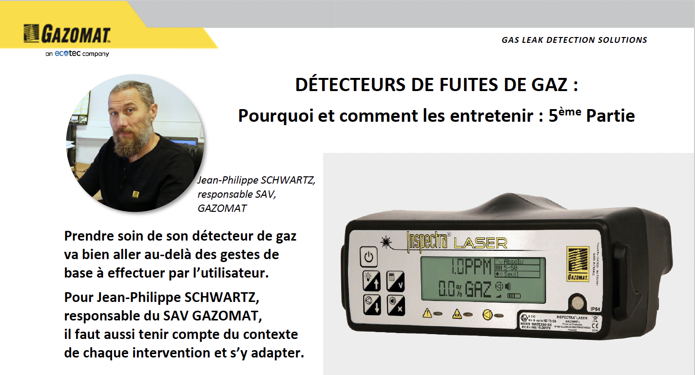 DÉTECTEURS DE FUITES DE GAZ 5 Gazomat